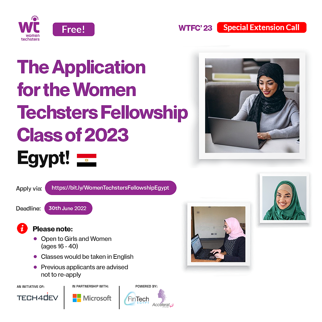 The Women Techsters Initiative Fellowship Class of 2023